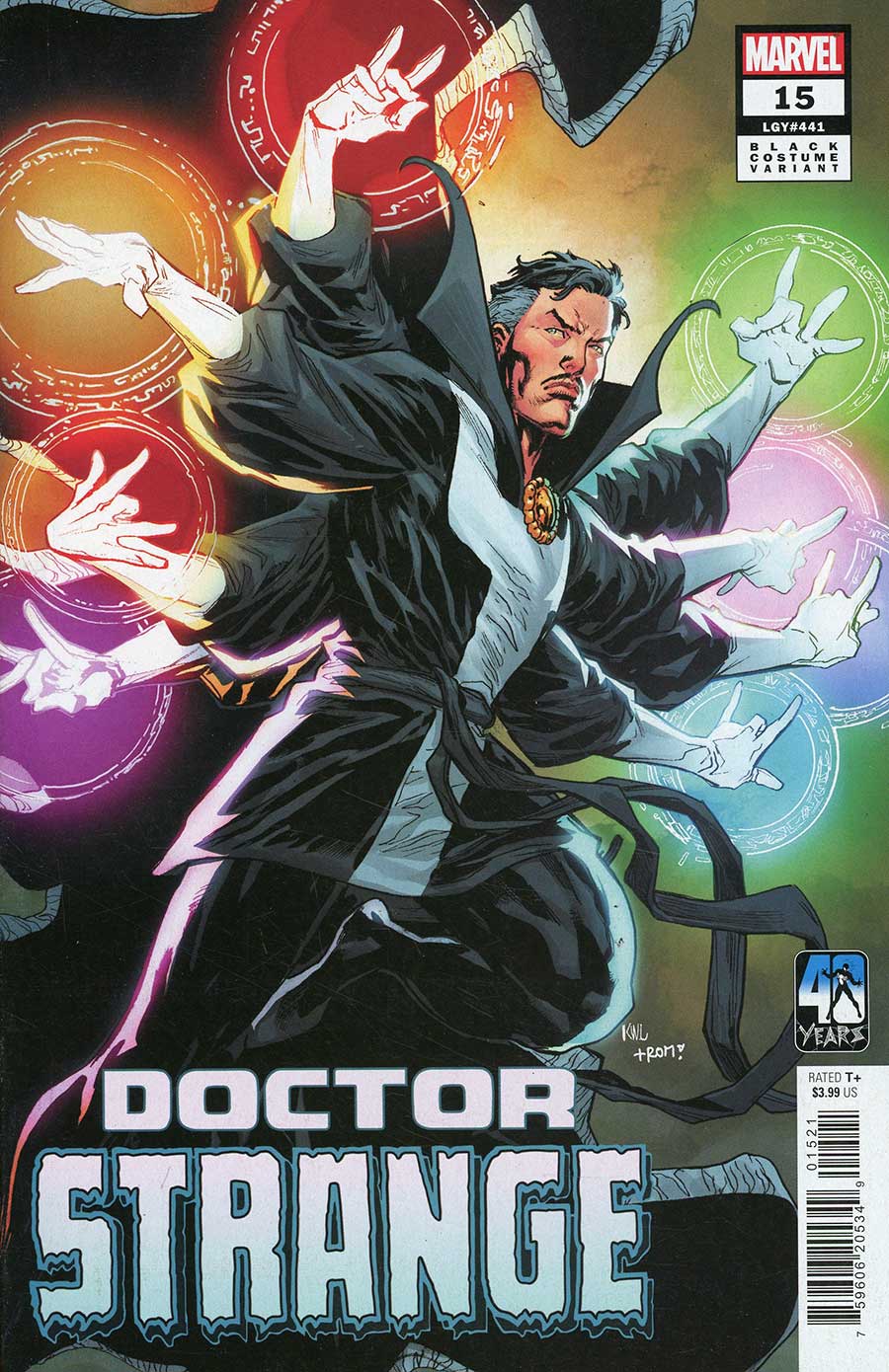 Doctor Strange Vol 6 #15 Cover B Variant Ken Lashley Black Costume Cover (Blood Hunt Tie-In)