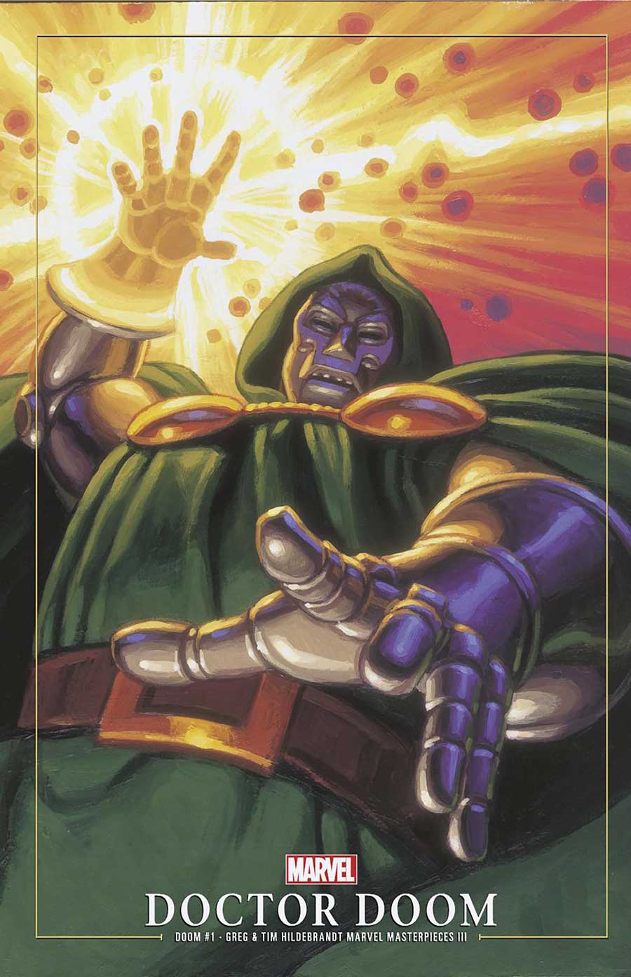 Doom (One Shot) #1 Cover B Variant Greg Hildebrandt & Tim Hildebrandt Marvel Masterpieces III Doctor Doom Cover (Limit 1 Per Customer)
