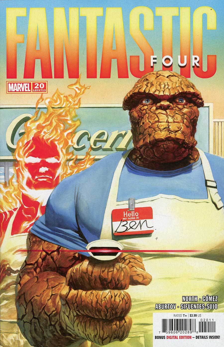 Fantastic Four Vol 7 #20 Cover A Regular Alex Ross Cover