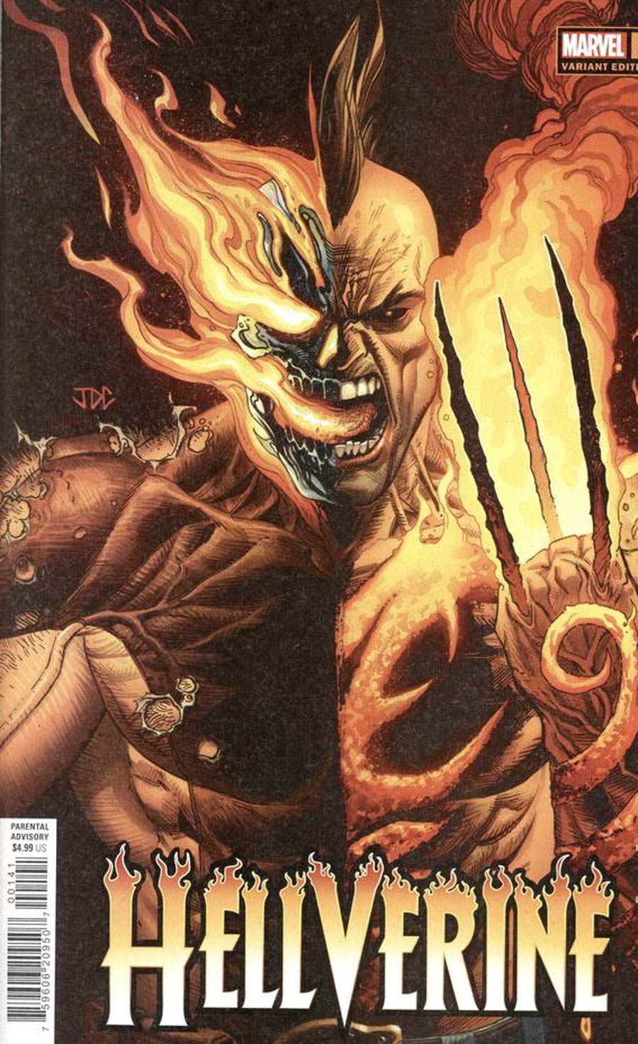 Hellverine #1 Cover E Variant Joshua Cassara Spoiler Cover (Limit 1 Per Customer)