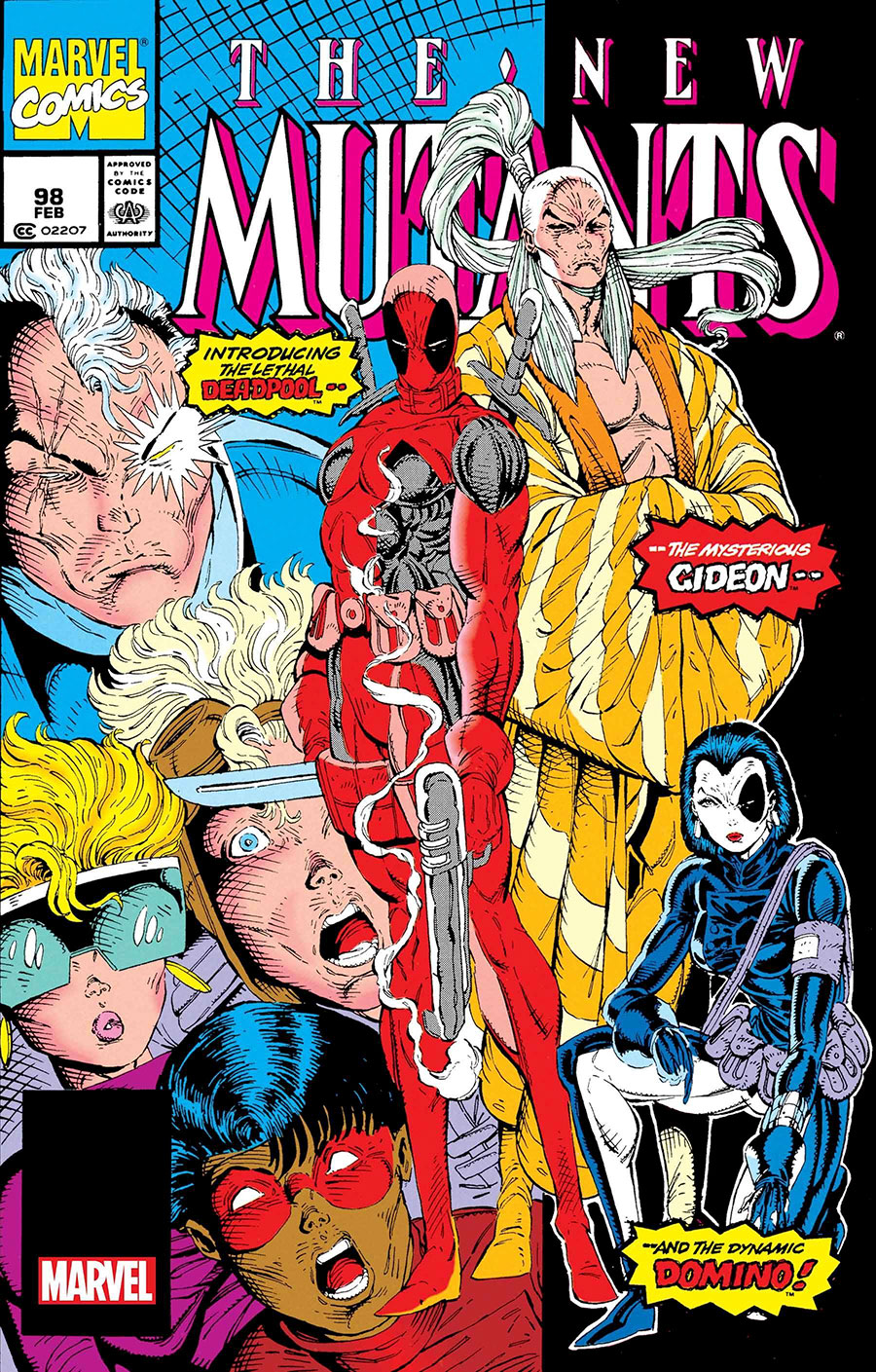 New Mutants #98 Facsimile Edition Cover E New Ptg (2024) Regular Rob Liefeld Cover