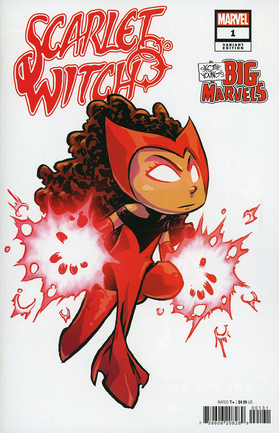 Scarlet Witch Vol 4 #1 Cover B Variant Skottie Youngs Big Marvels Cover