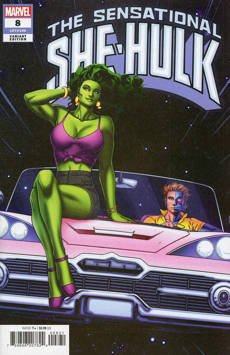 Sensational She-Hulk Vol 2 #8 Cover C Variant Andres Genolet Cover