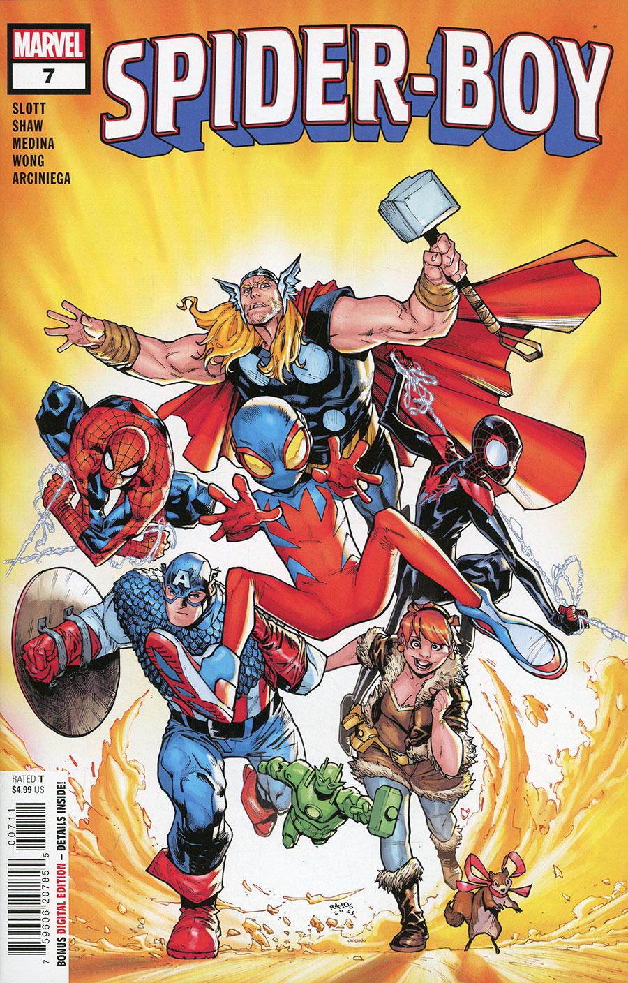 Spider-Boy #7 Cover A Regular Humberto Ramos Cover