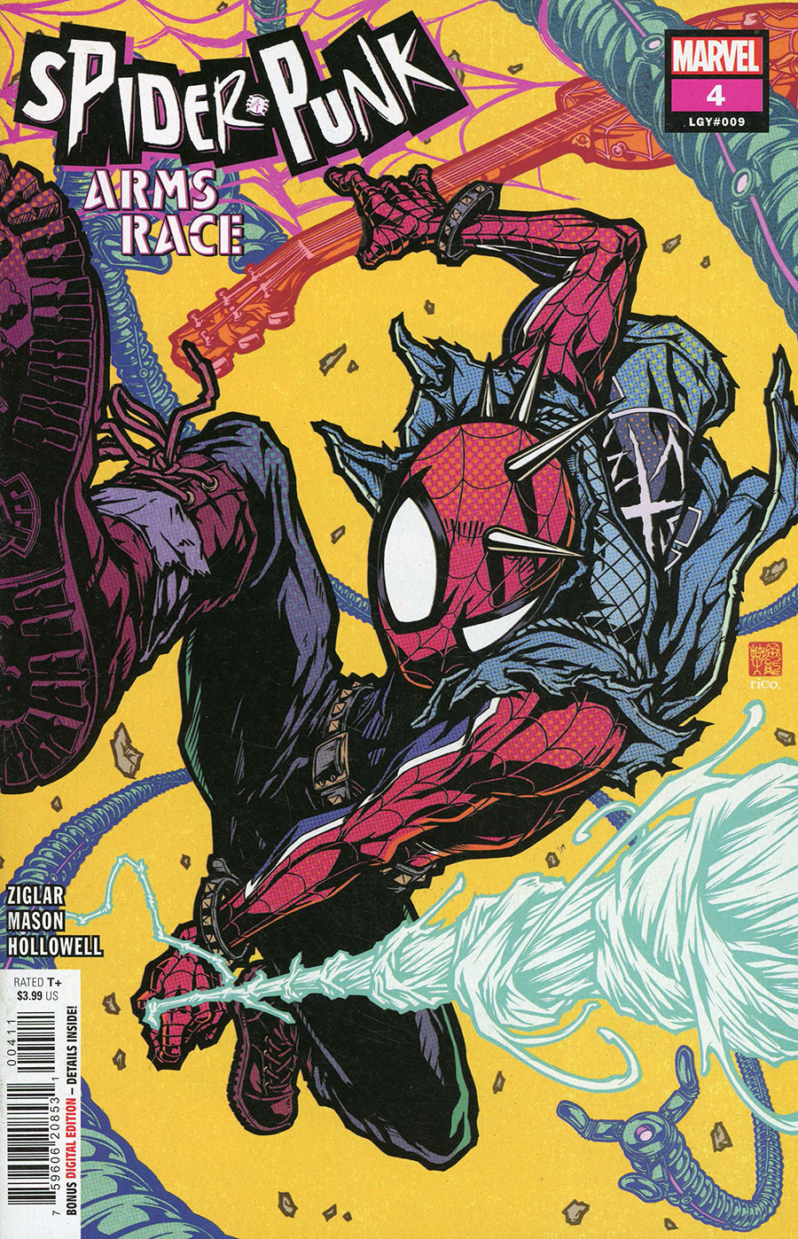 Spider-Punk Arms Race #4 Cover A Regular Takashi Okazaki Cover
