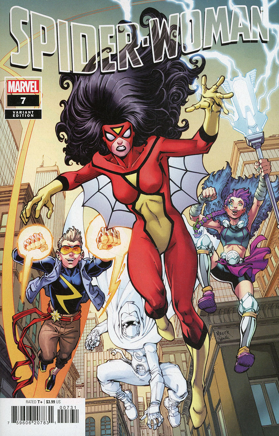 Spider-Woman Vol 8 #7 Cover C Variant Todd Nauck Cover (Limit 1 Per Customer)