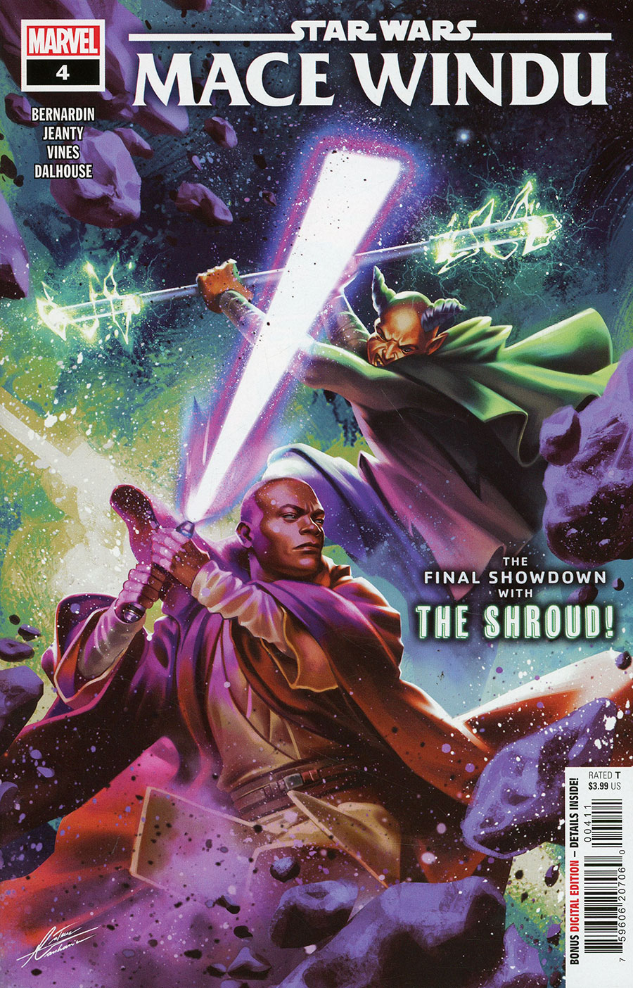 Star Wars Mace Windu #4 Cover A Regular Mateus Manhanini Cover
