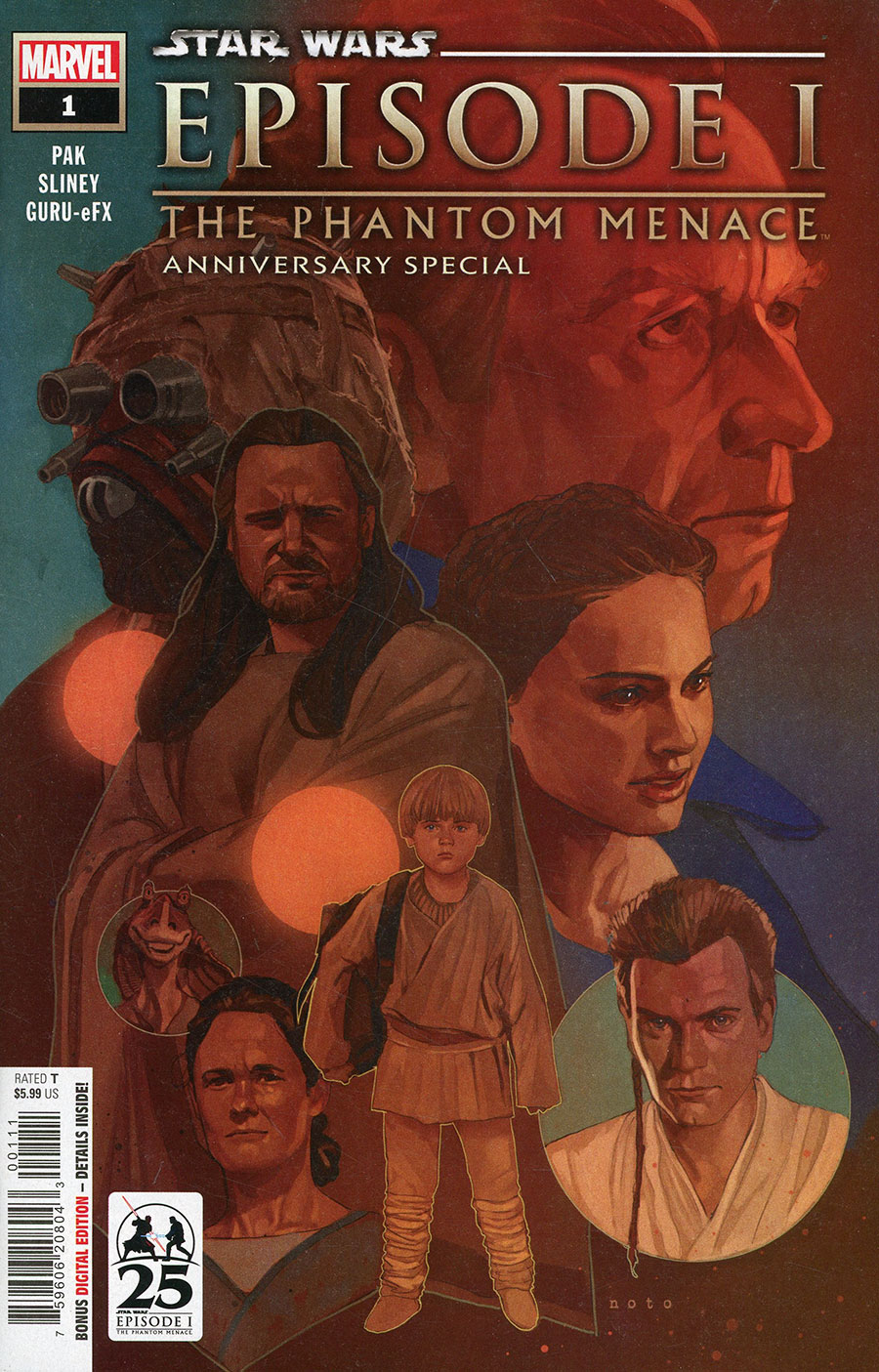 Star Wars Phantom Menace 25th Anniversary Special #1 (One Shot) Cover A Regular Phil Noto Cover