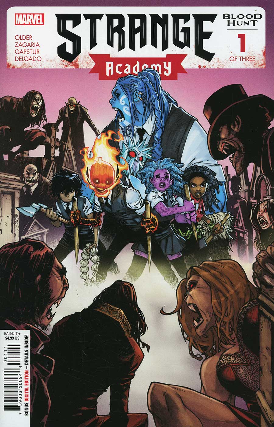 Strange Academy Blood Hunt #1 Cover A Regular Humberto Ramos Cover