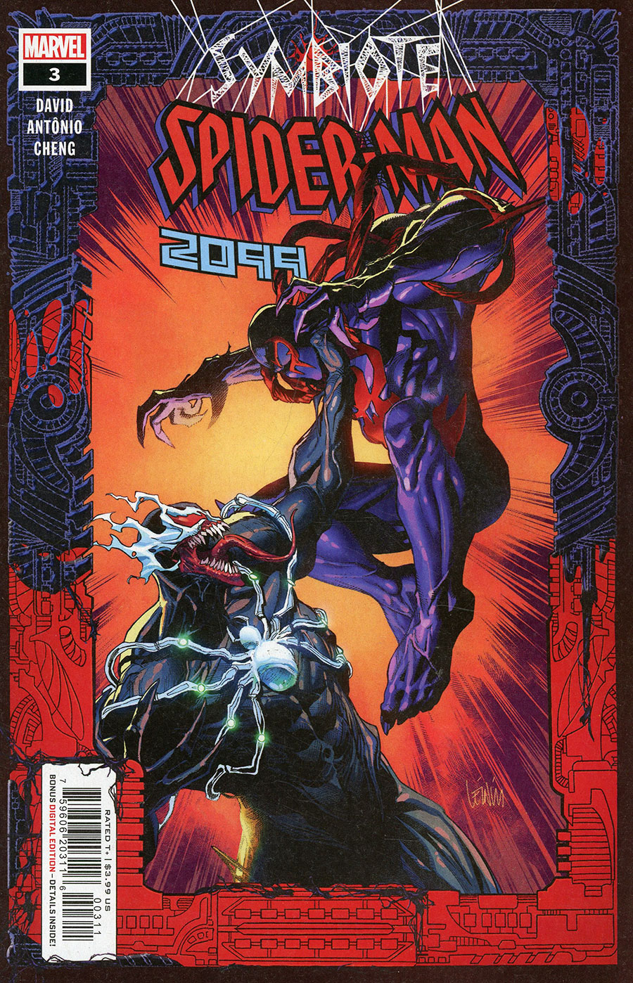 Symbiote Spider-Man 2099 #3 Cover A Regular Leinil Francis Yu Cover