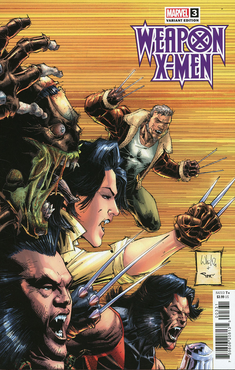 Weapon X-Men #3 Cover C Variant Whilce Portacio Cover (Limit 1 Per Customer)