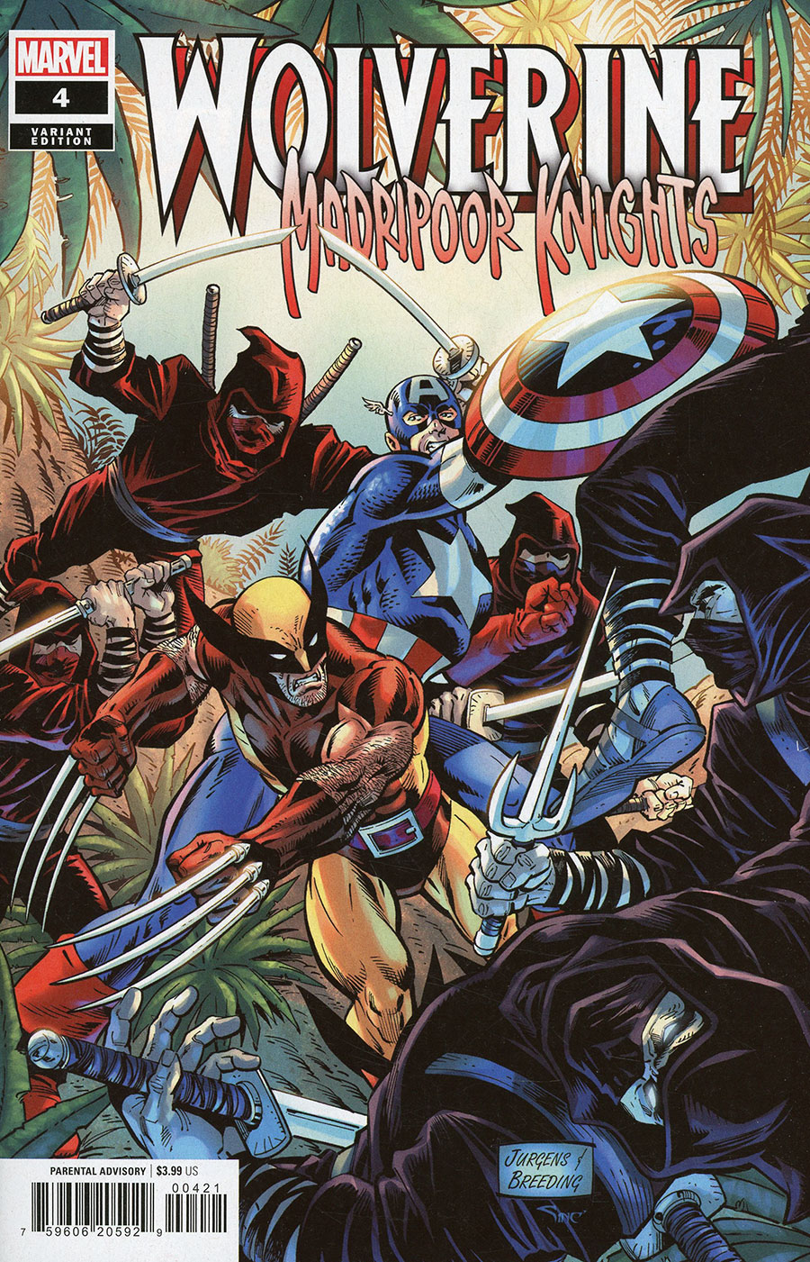 Wolverine Madripoor Knights #4 Cover B Variant Dan Jurgens Cover