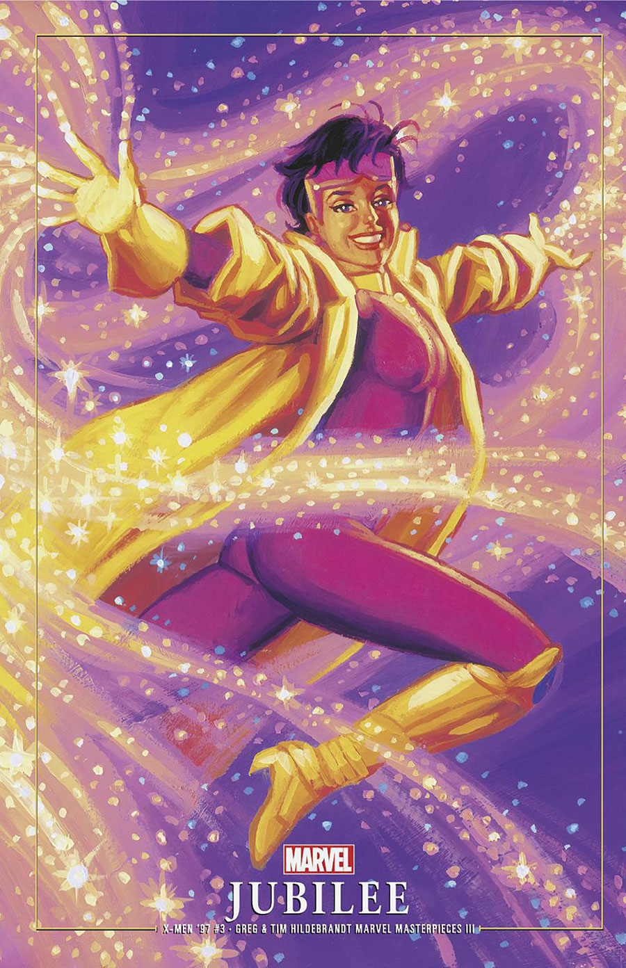 X-Men 97 #3 Cover B Variant Greg Hildebrandt & Tim Hildebrandt Marvel Masterpieces III Jubilee Cover