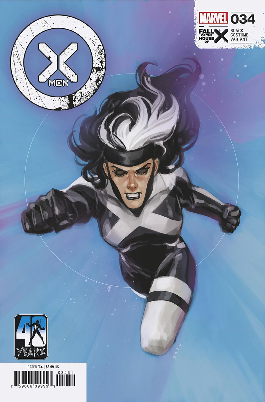 X-Men Vol 6 #34 Cover C Variant Phil Noto Black Costume Cover (Fall Of The House Of X Tie-In)