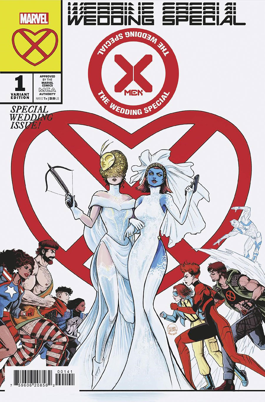 X-Men Wedding Special (2024) #1 (One Shot) Cover D Variant Luciano Vecchio Cover