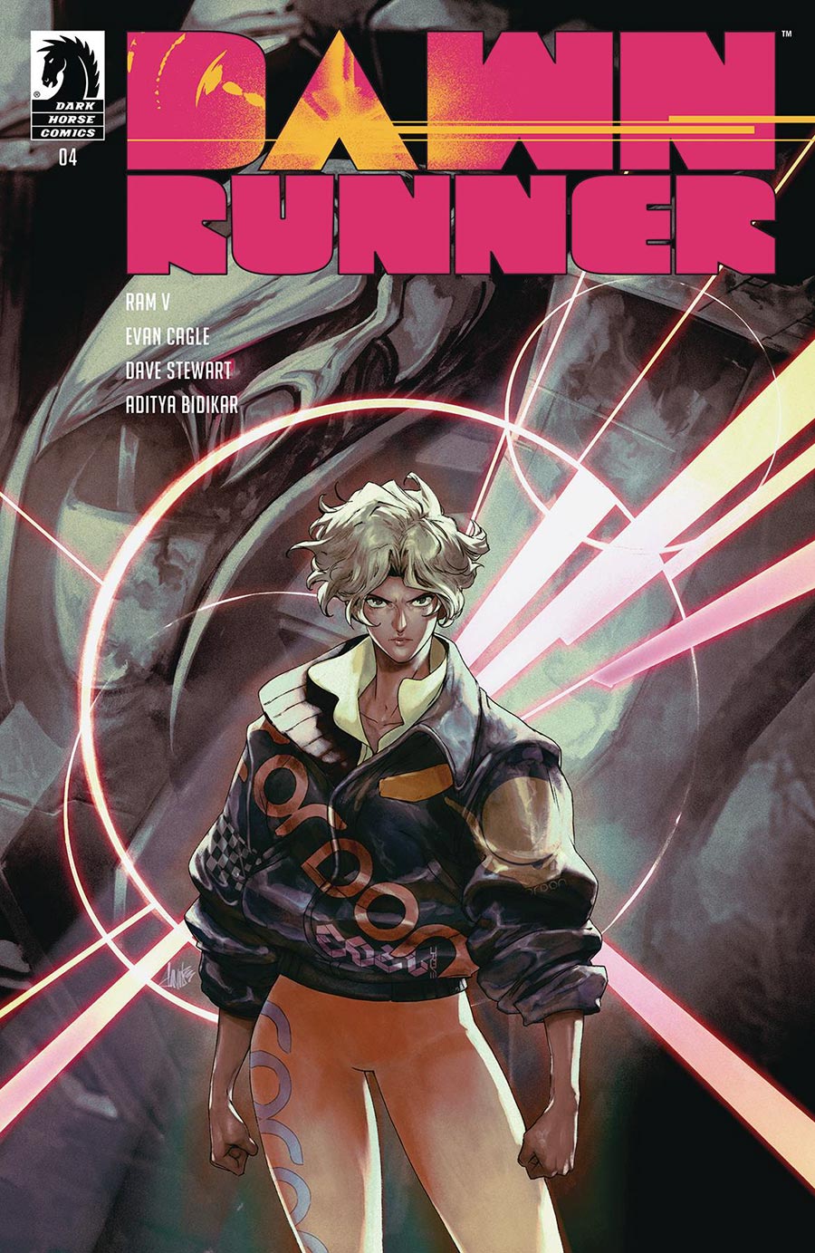 Dawnrunner #4 Cover B Variant David Liu Cover