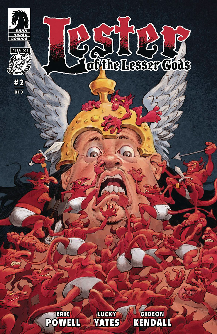 Lester Of The Lesser Gods #2 Cover A Regular Gideon Kendall Cover