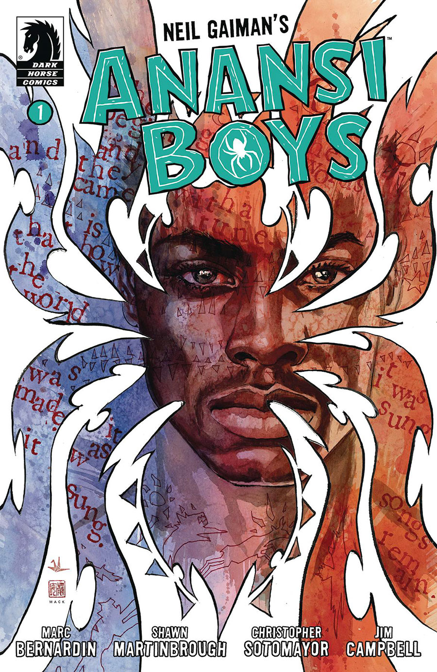 Neil Gaimans Anansi Boys I #1 Cover A Regular David Mack Cover