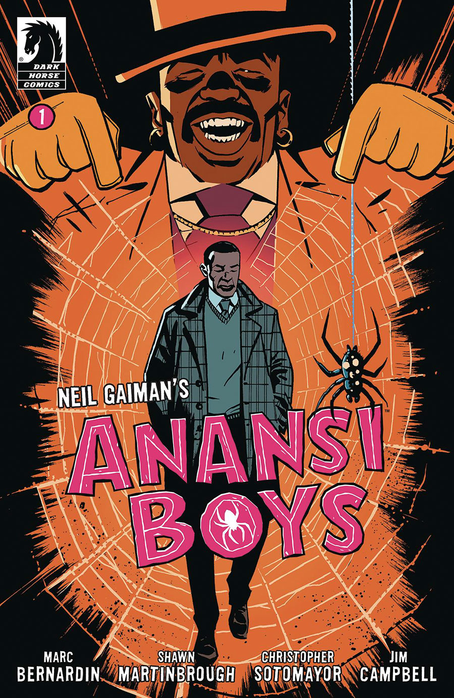 Neil Gaimans Anansi Boys I #1 Cover B Variant Shawn Martinbrough Cover
