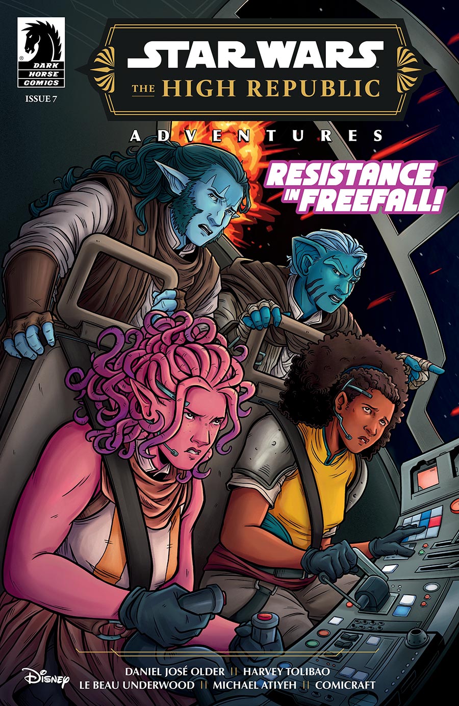 Star Wars The High Republic Adventures Phase III #7 Cover B Variant Isobel Rees Cover