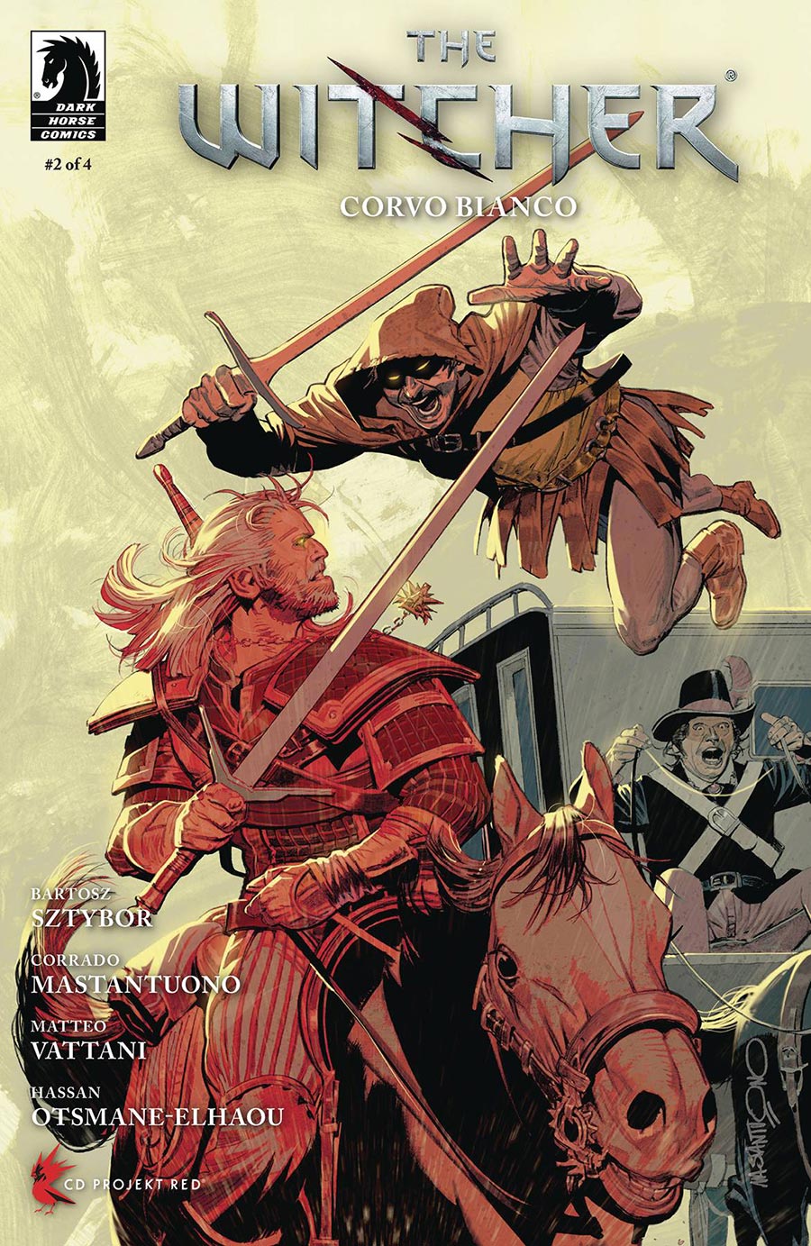 Witcher Corvo Bianco #2 Cover A Regular Corrado Mastantuono Cover