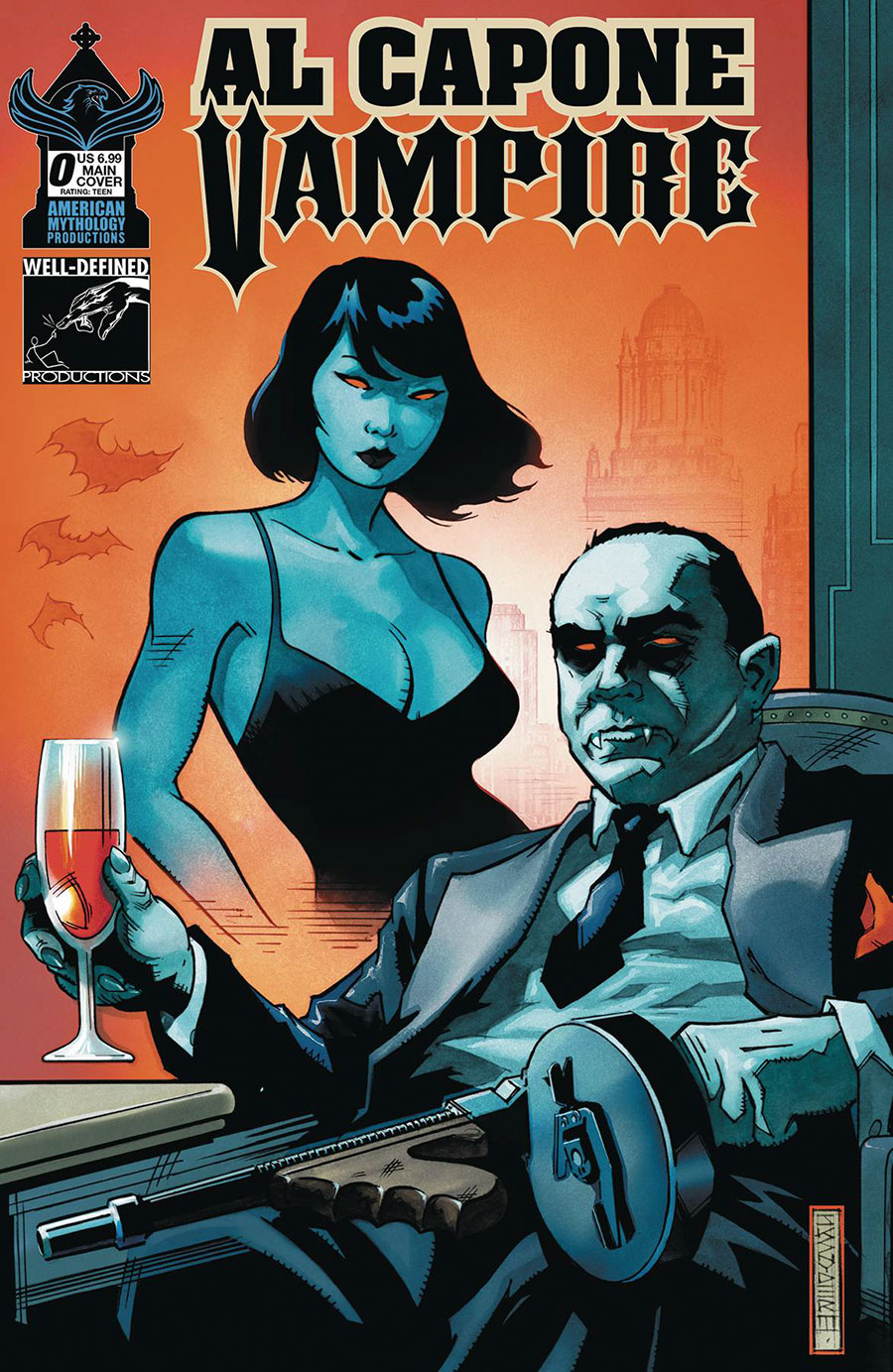 Al Capone Vampire #0 Cover A Regular John K Snyder III & Brian Miller Cover