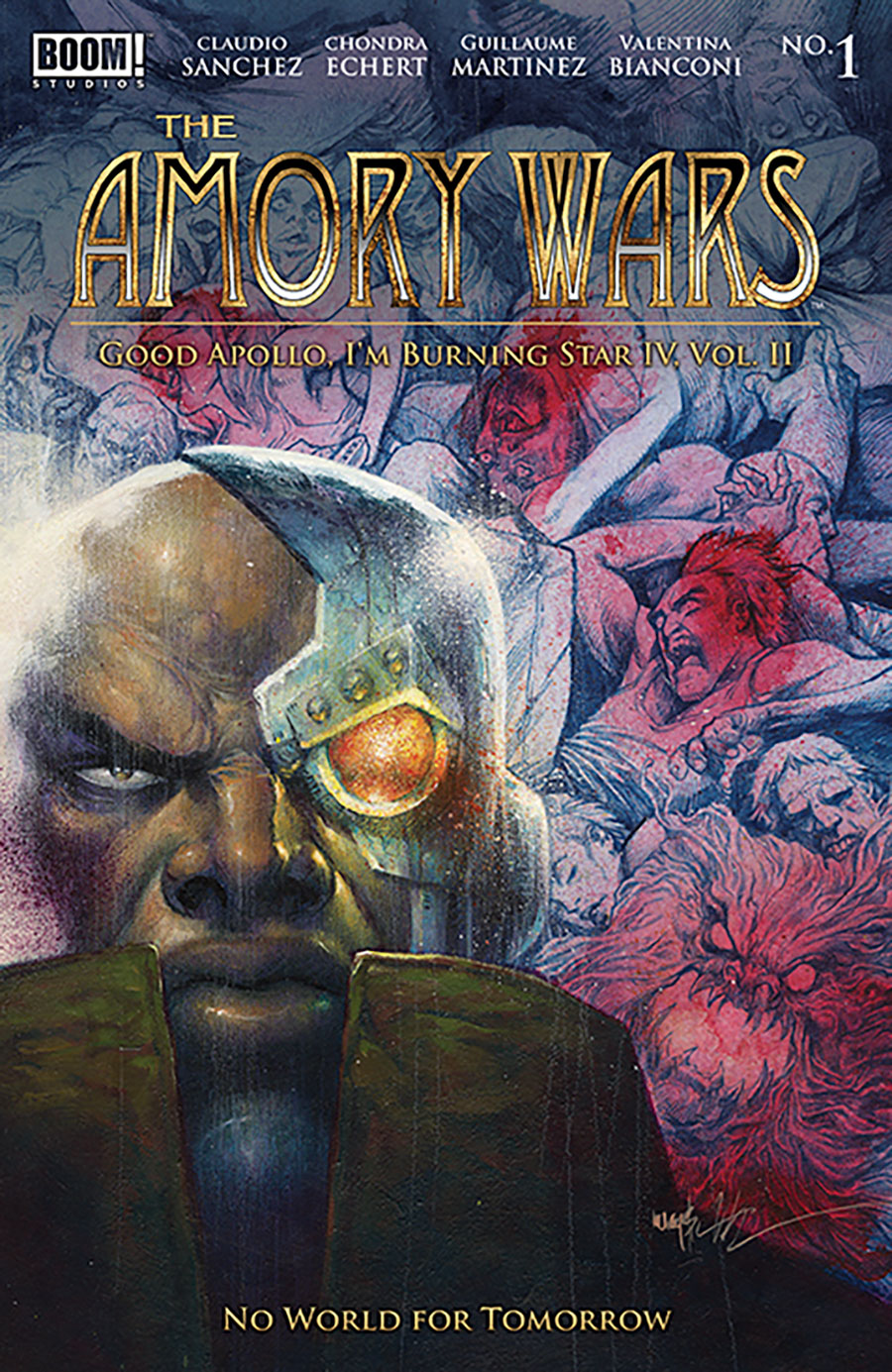 Amory Wars Good Apollo Im Burning Star IV Vol 2 No World For Tomorrow #1 Cover B Variant Jonathan Wayshak Cover