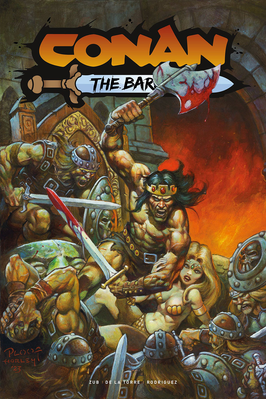 Conan The Barbarian Vol 5 #11 Cover A Regular Alex Horley Cover