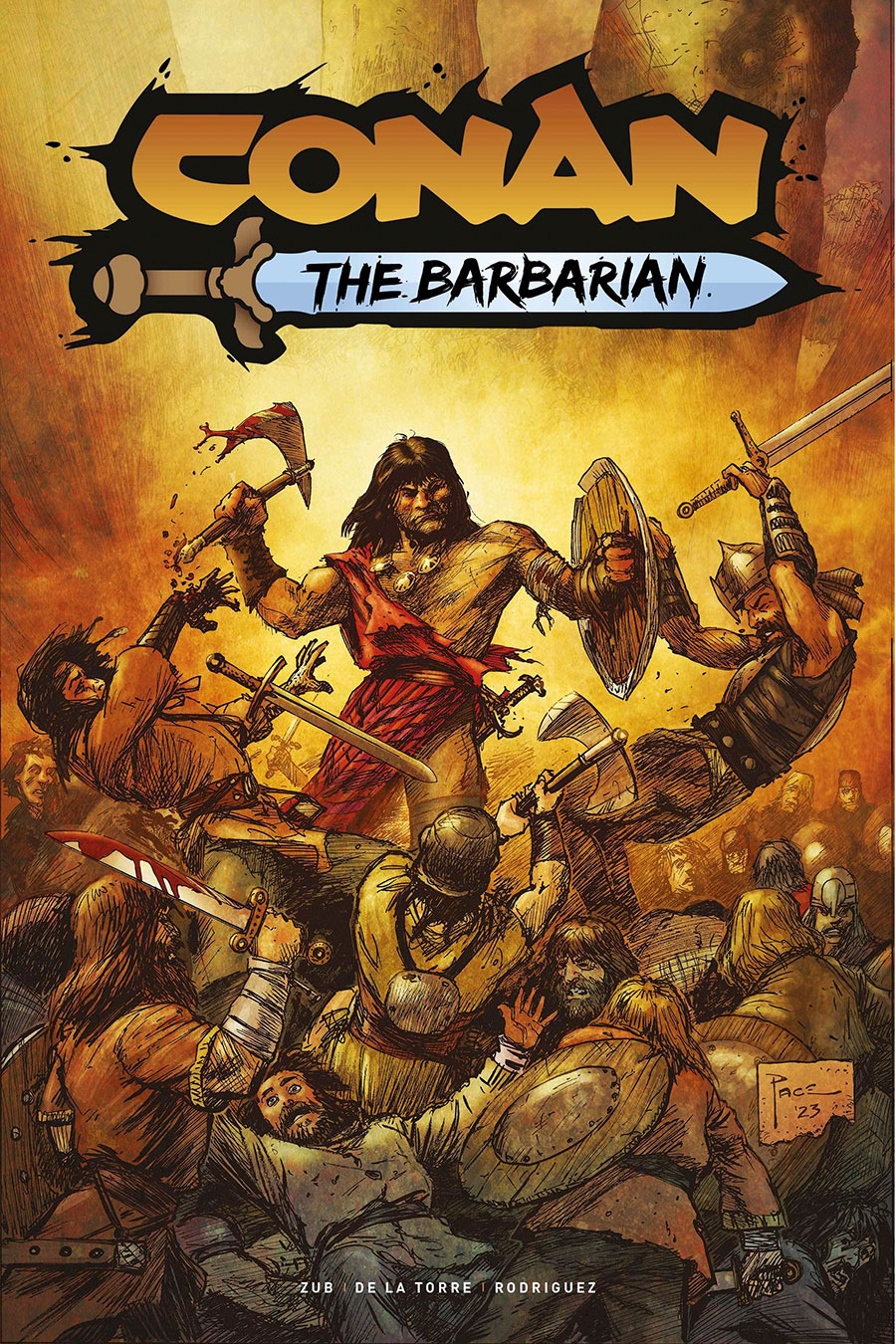 Conan The Barbarian Vol 5 #11 Cover B Variant Richard Pace Cover