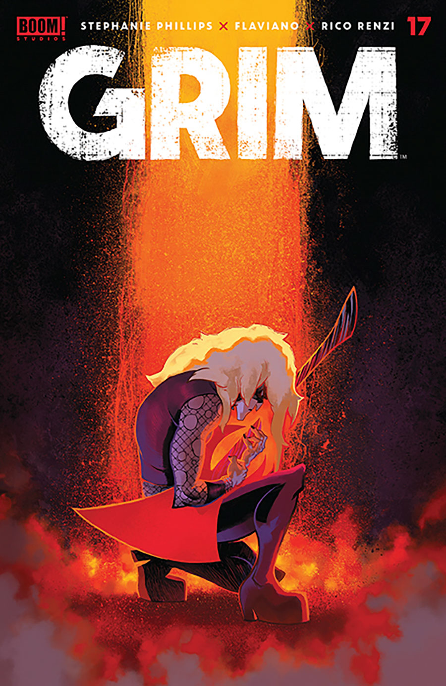 Grim #17 Cover A Regular Flaviano Cover