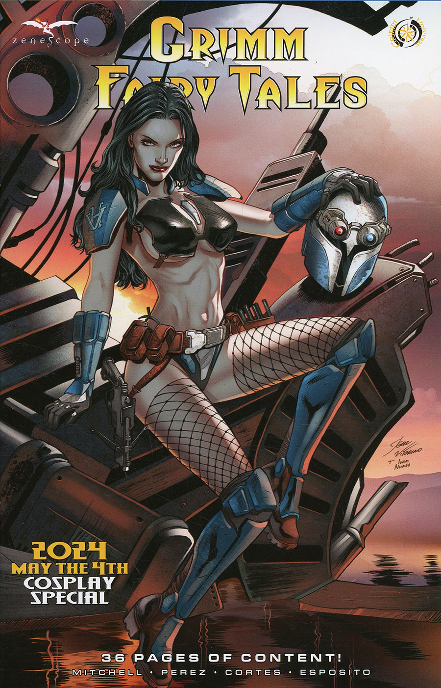 Grimm Fairy Tales Presents 2024 May The 4th Cosplay Pinup Special #1 (One Shot) Cover B Variant Igor Vitorino Cover