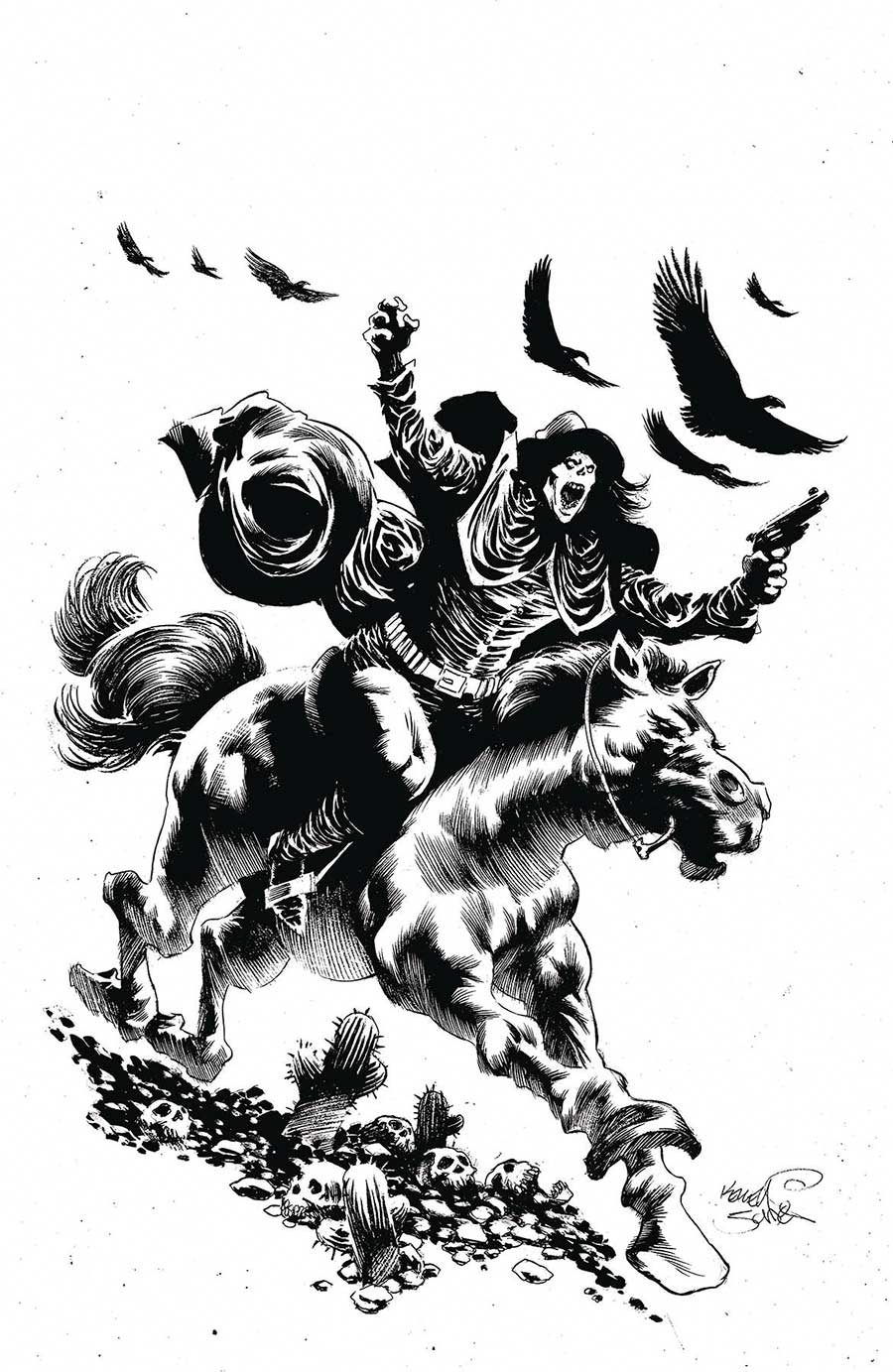 The Gunhand #1 Cover E Limited Edition Kelley Jones Century Cover