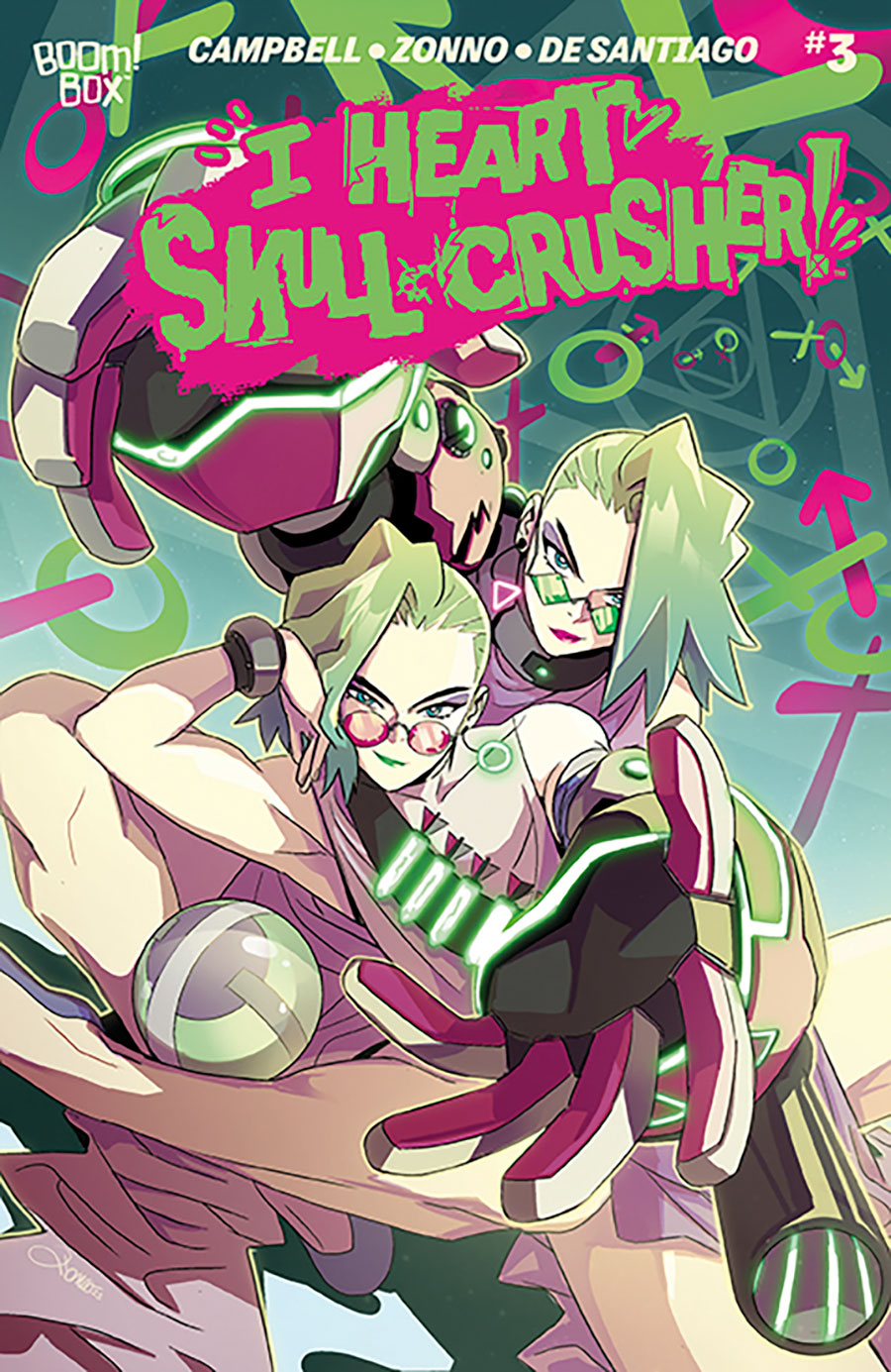 I Heart Skull-Crusher #3 Cover A Regular Alessio Zonno Cover