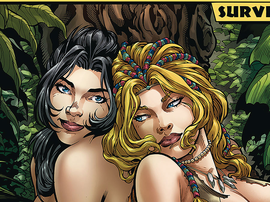 Jungle Fantasy Survivors Besties Nude Covers Bag Set (3-Count)