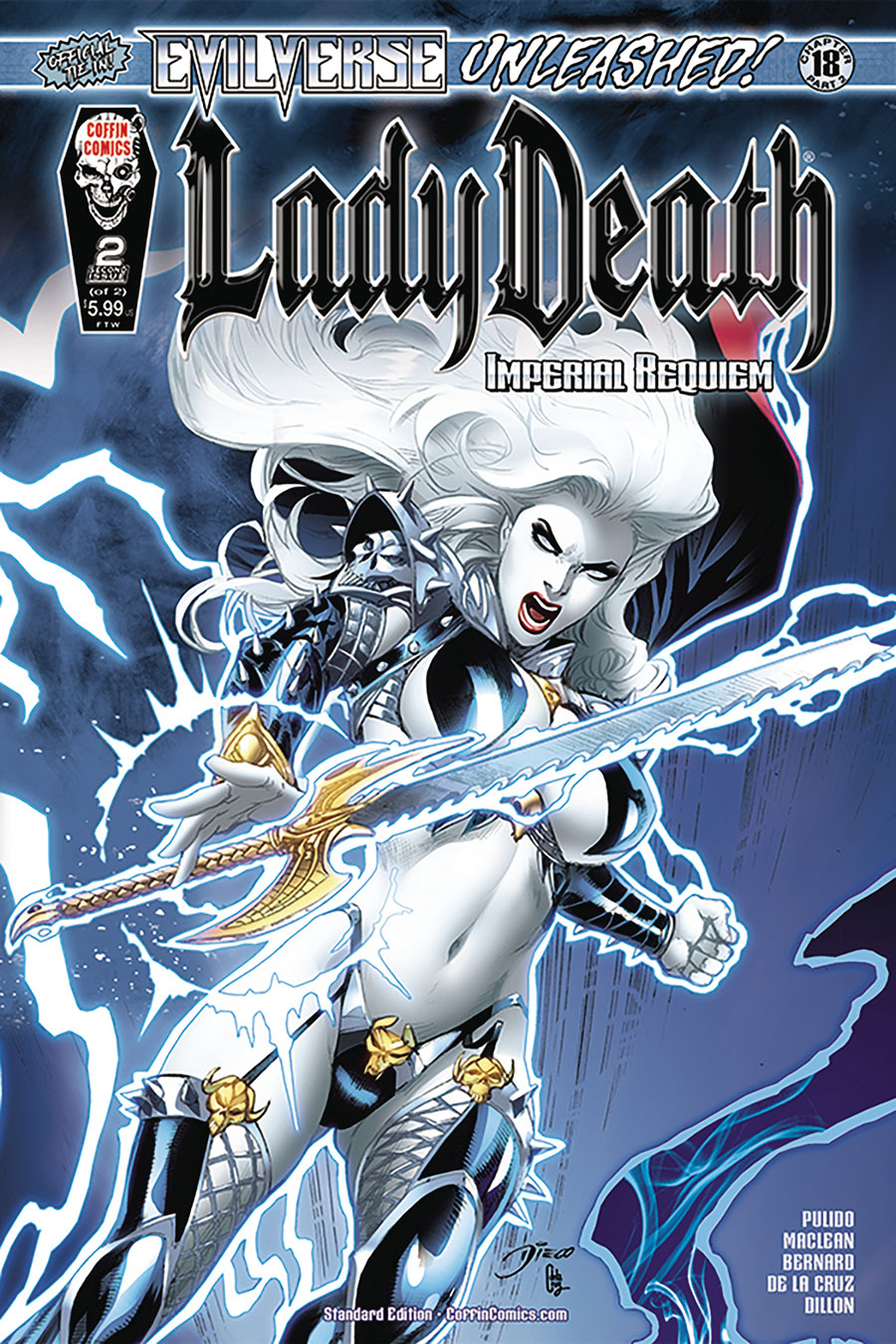 Lady Death Imperial Requiem #2 Cover A Regular Diego Bernard Cover