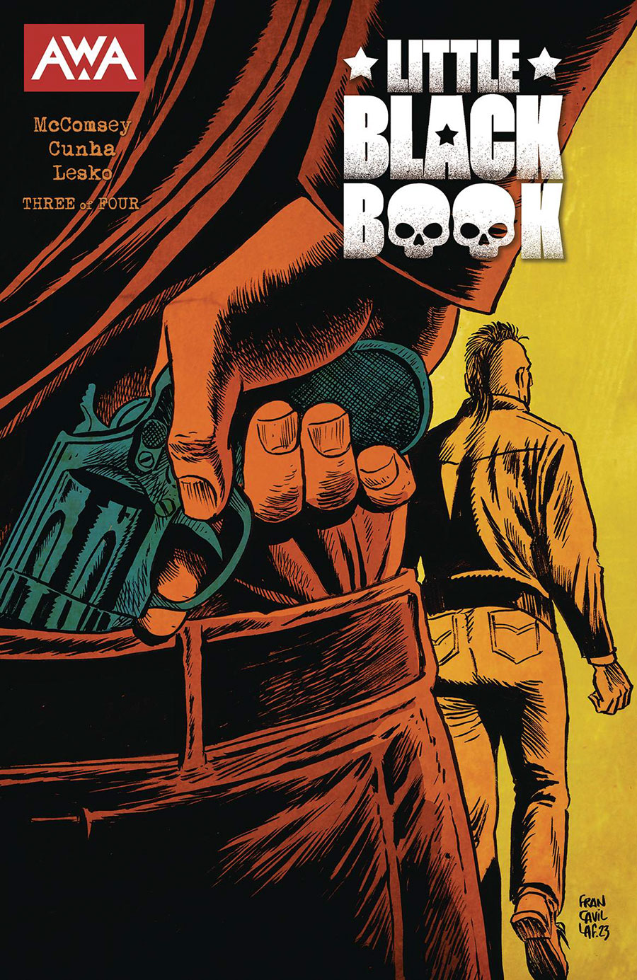 Little Black Book #3 Cover A Regular Francesco Francavilla Cover