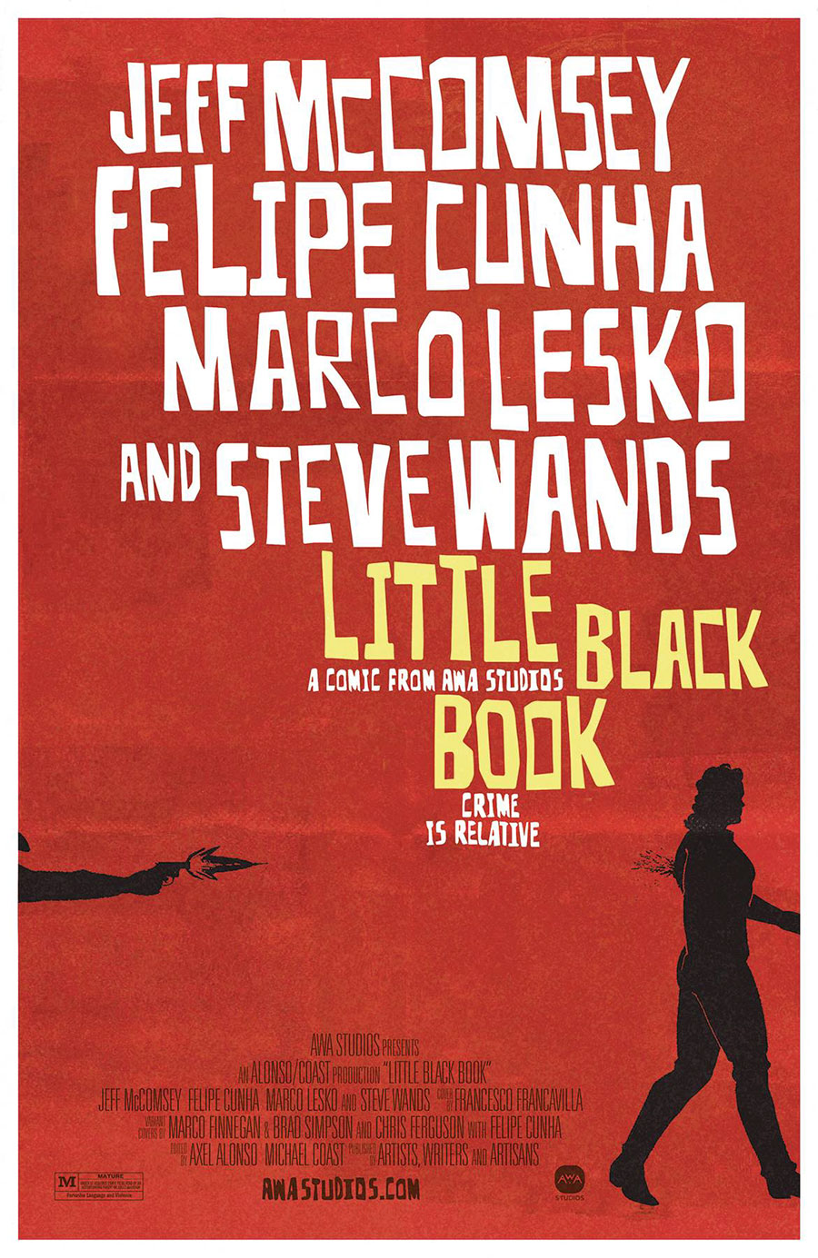 Little Black Book #3 Cover C Variant Chris Ferguson & Felipe Cunha Movie Poster Homage Cover