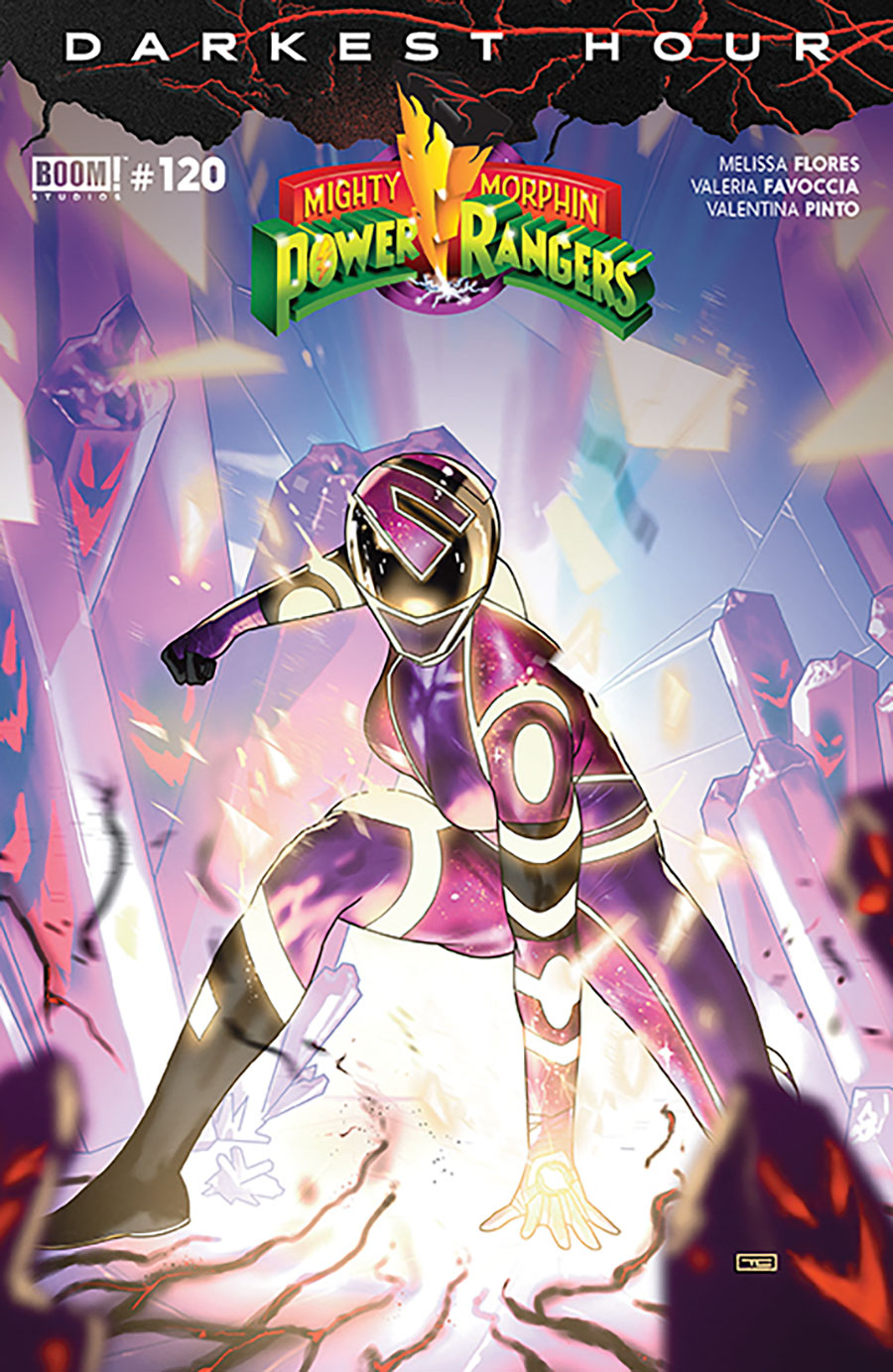 Mighty Morphin Power Rangers (BOOM Studios) #120 Cover A Regular Taurin Clarke Cover