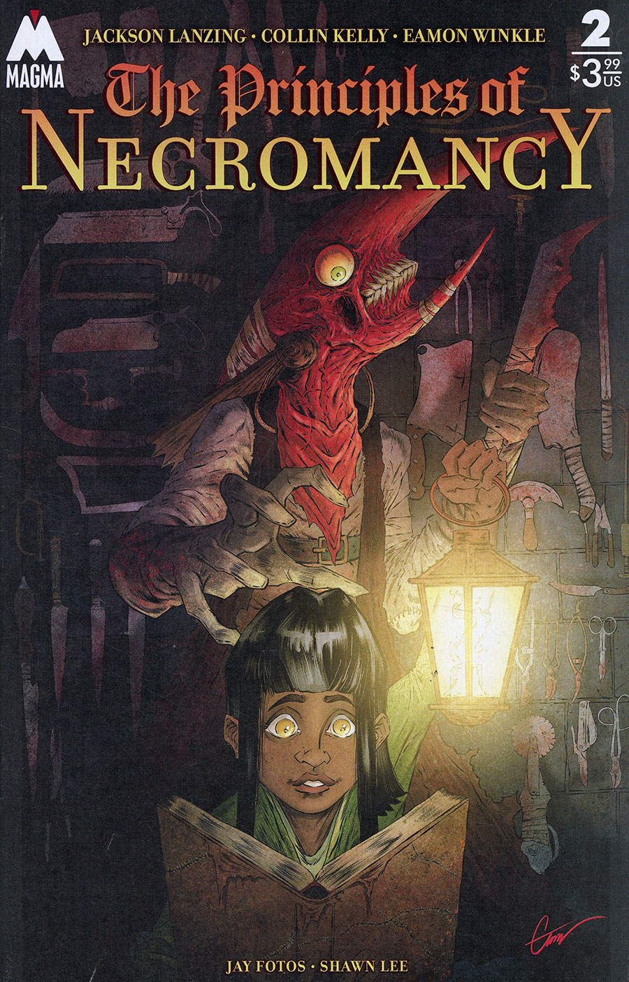 Principles Of Necromancy #2 Cover A Regular Eamon Winkle Cover