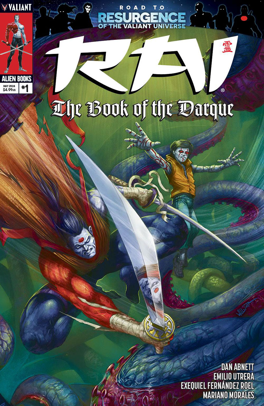Rai The Book Of The Darque #1 Cover A Regular Toby Willsmer Cover