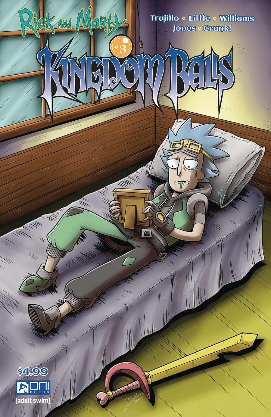 Rick And Morty Kingdom Balls #3 Cover B Variant Mike Vasquez Cover