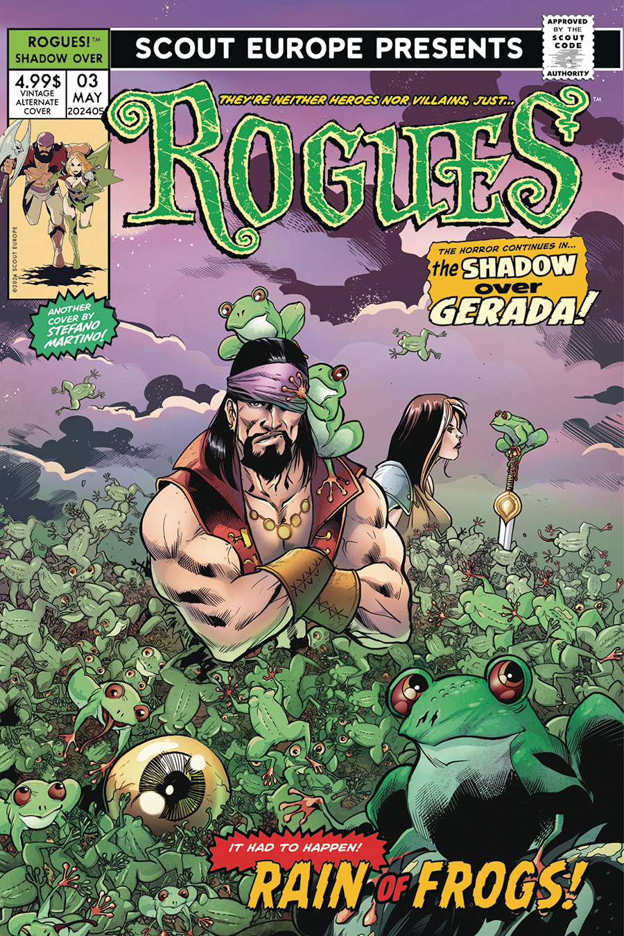 Rogues Vol 4 #3 Cover A Regular Stefano Martino Cover
