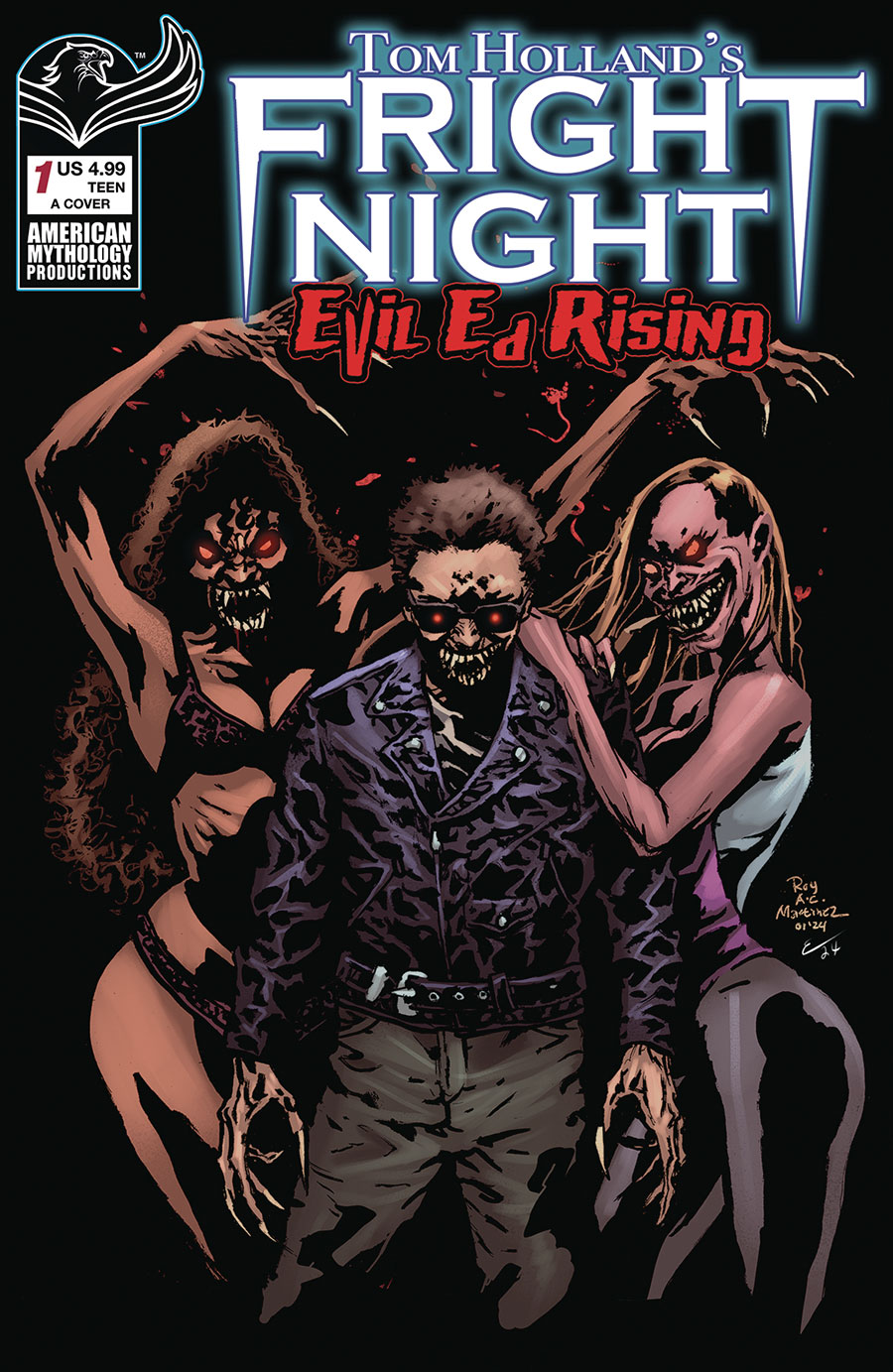 Tom Hollands Fright Night Evil Ed Rising #1 Cover A Regular Roy Alan Martinez Cover