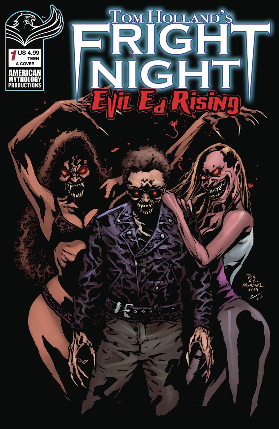 Tom Hollands Fright Night Evil Ed Rising #1 Cover A Regular Roy Alan Martinez Cover