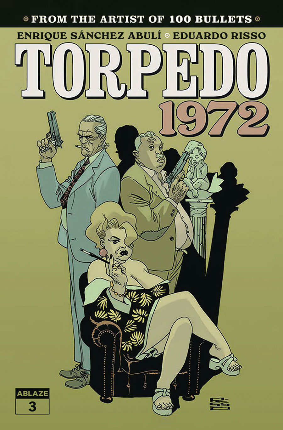 Torpedo 1972 #3 Cover A Regular Eduardo Risso Cover