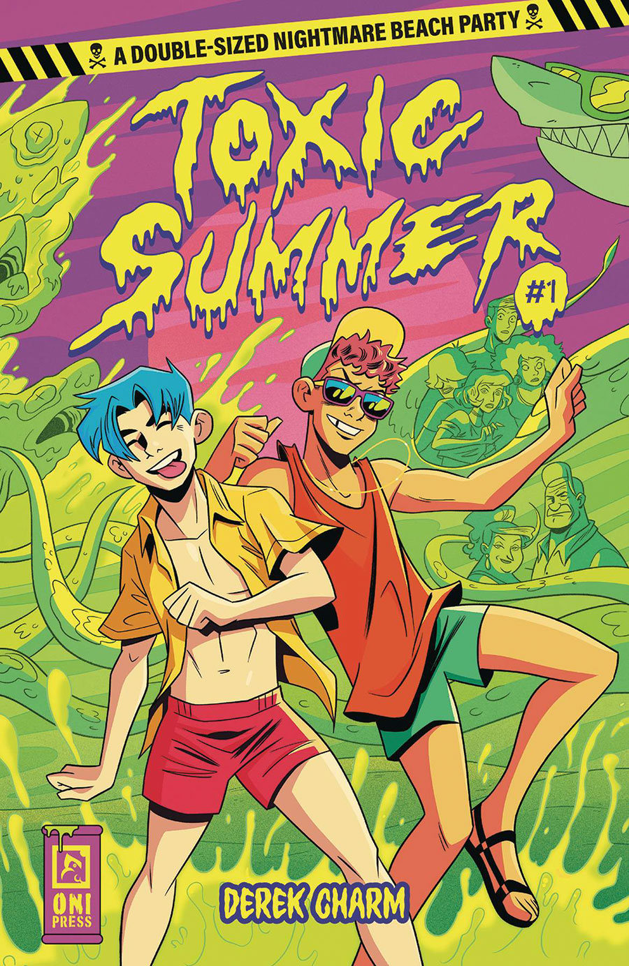 Toxic Summer #1 Cover A Regular Derek Charm Cover