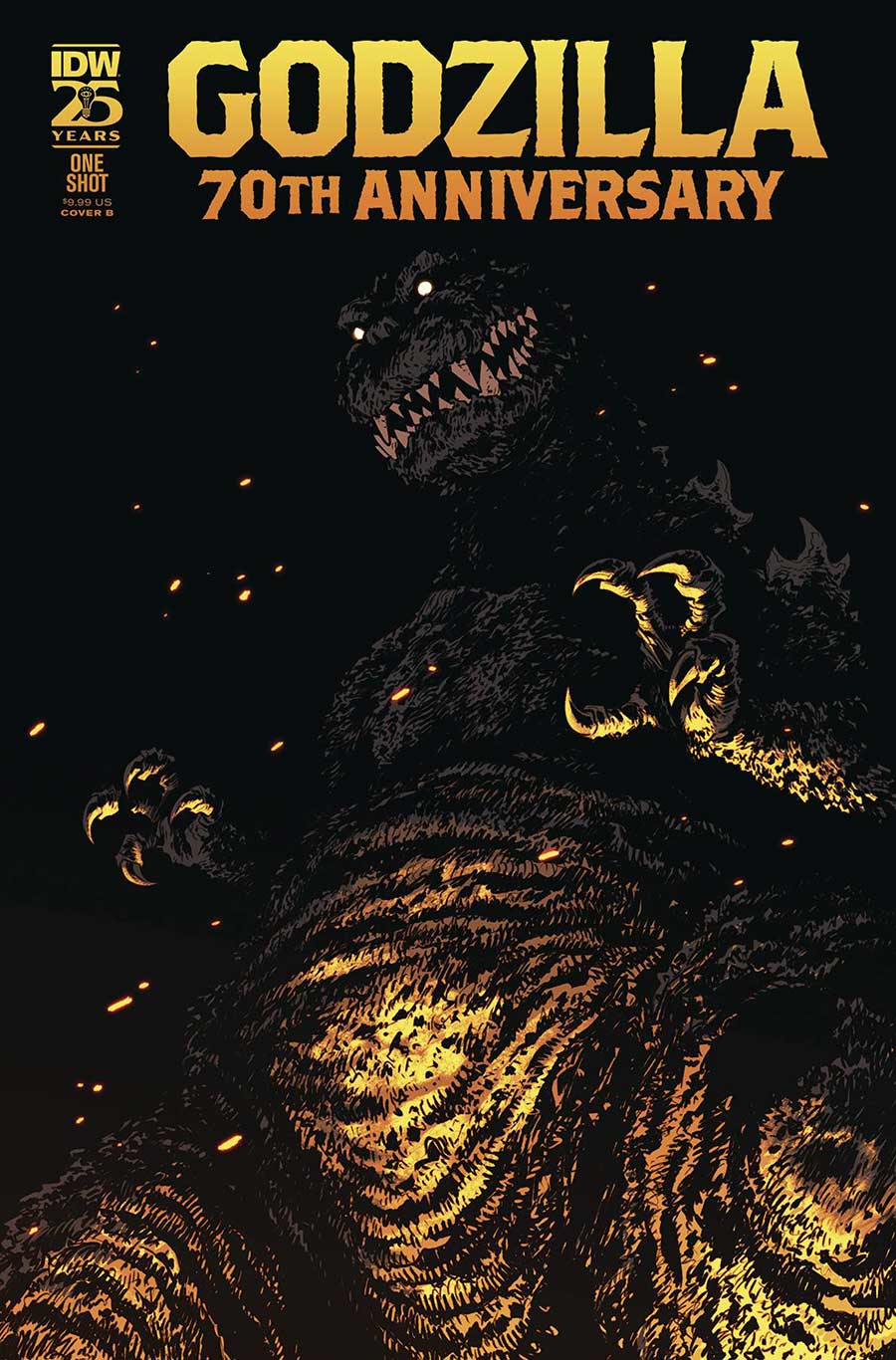 Godzilla 70th Anniversary Special #1 (One Shot) Cover B Variant Sophie Campbell Cover