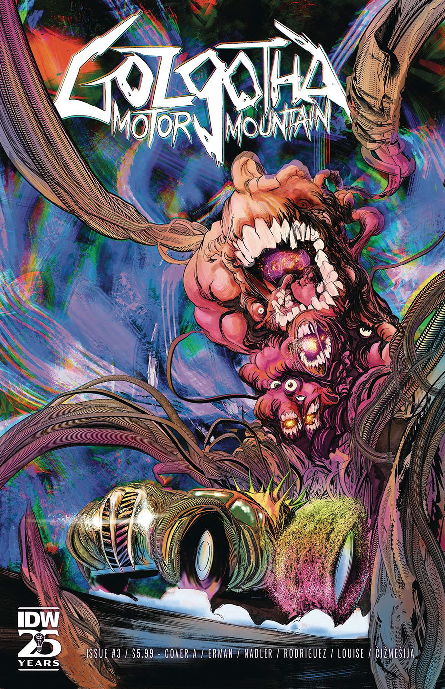 Golgotha Motor Mountain #3 Cover A Regular Robbi Rodriguez Cover