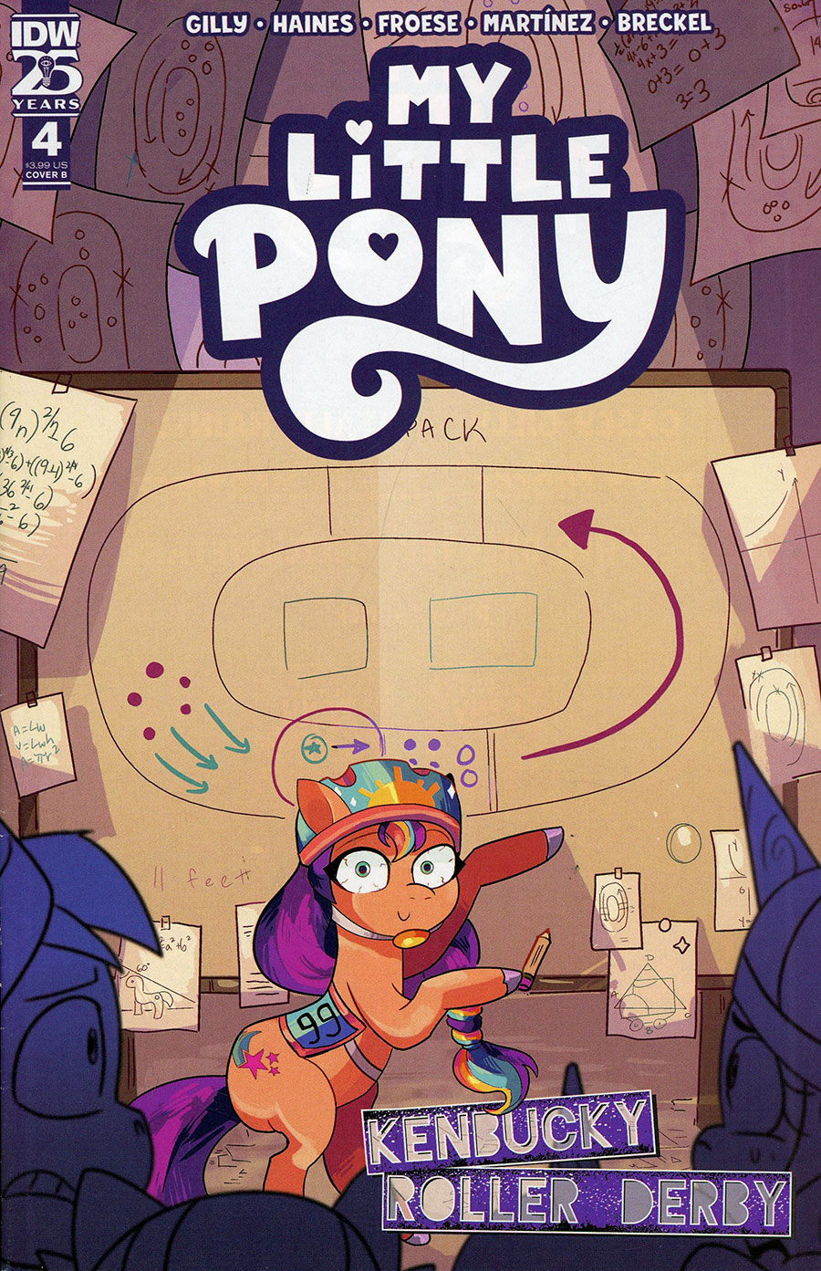 My Little Pony Kenbucky Roller Derby #4 Cover B Variant Gigi Dutreix Cover