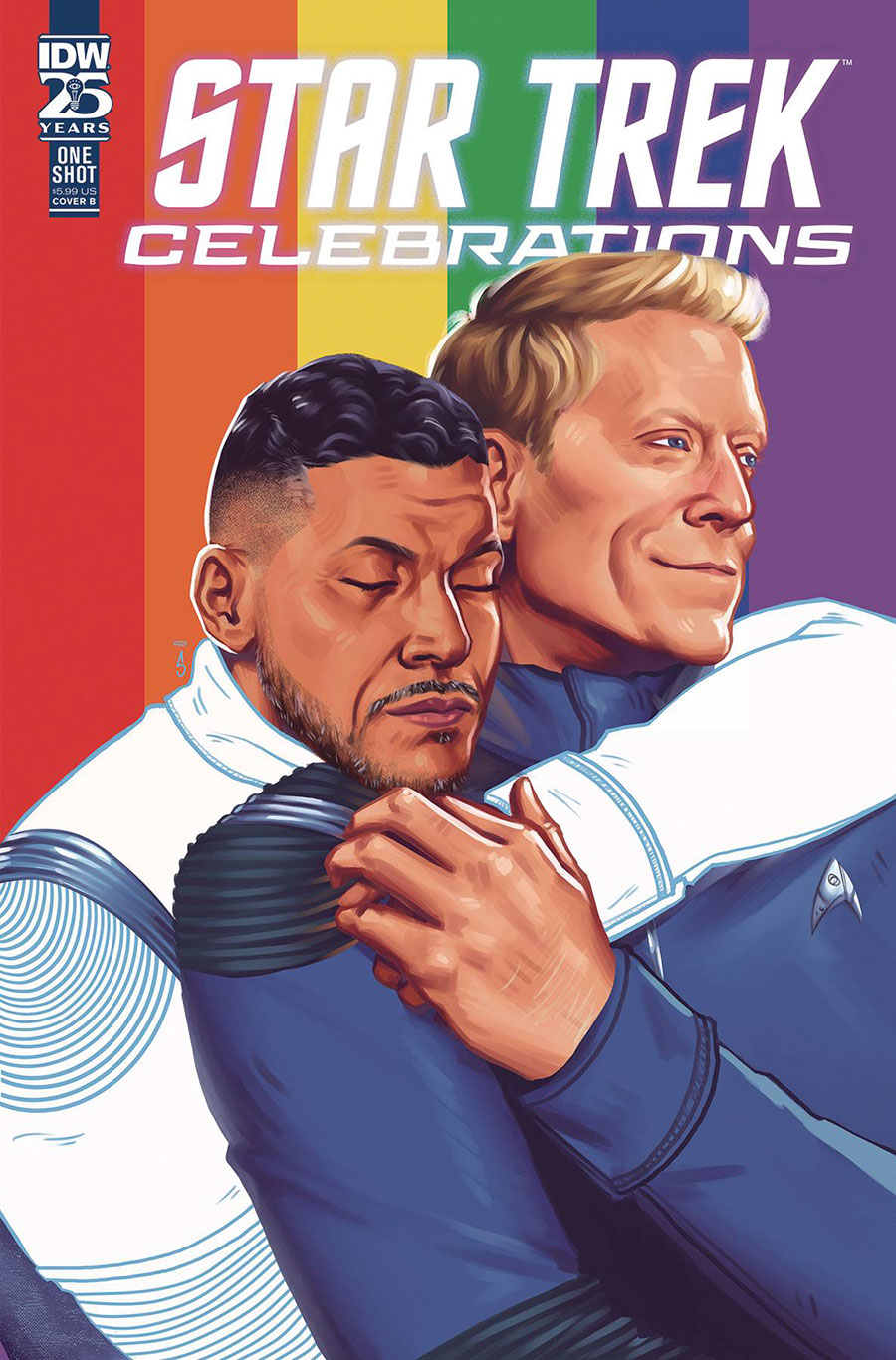 Star Trek Celebrations #1 (One Shot) Cover B Variant Angel Solorzano Cover